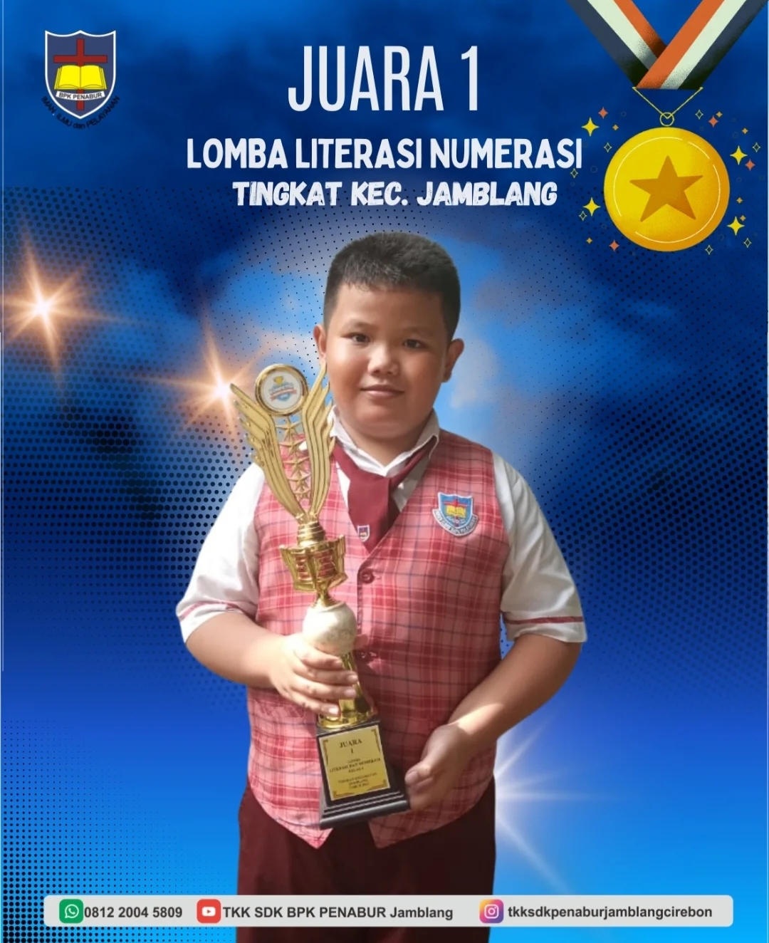 Juara 1 Lomba Literasi dan Numerasi